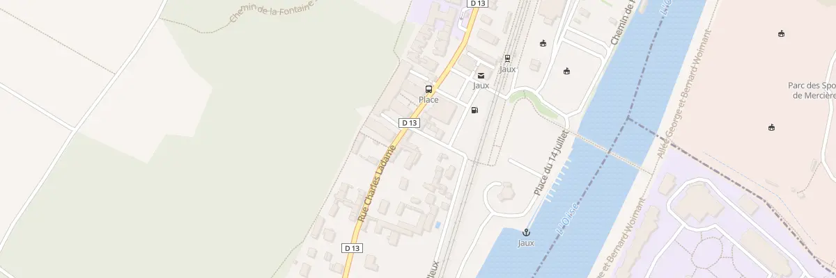 Plan du 249 Rue Charles Ladame à Jaux