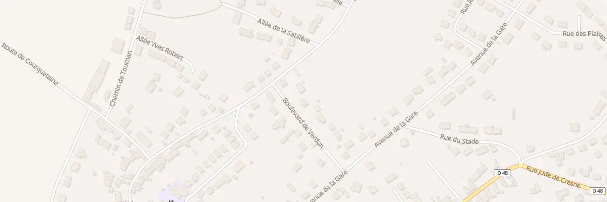 Plan du 5 Bd de Verdun à Ozouer-le-Voulgis