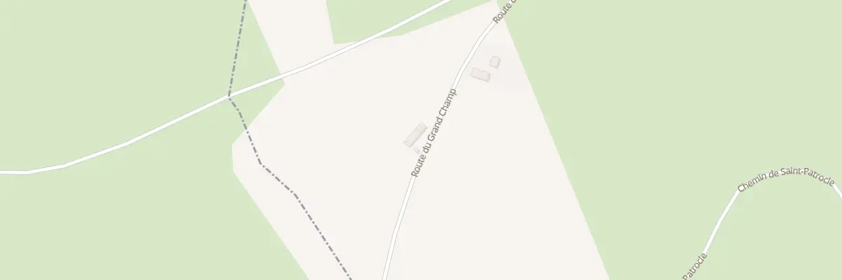 Plan du 2 Rte du Grand Champ à Colombier