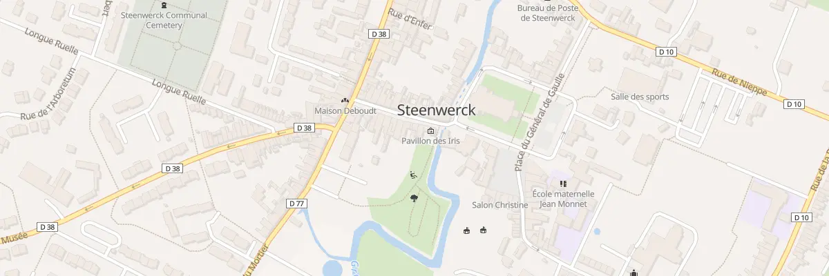 Plan du 2B Grande Rue à Steenwerck