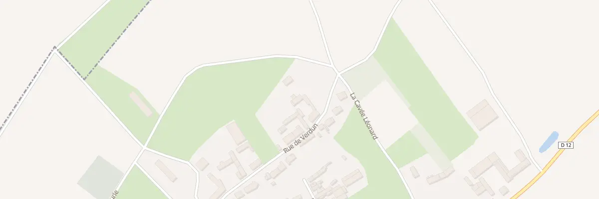 Plan du 21 Rue de Verdun à Courcelles-le-Comte