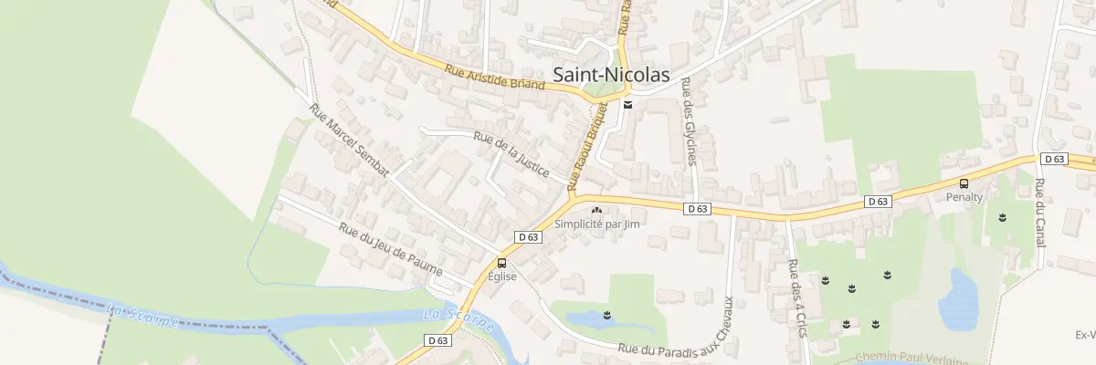 Plan du 35 Rue Anatole France à Saint-Nicolas