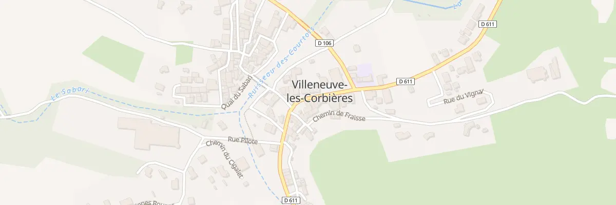 Plan du 29 Av des Hautes Corbières à Villeneuve-les-Corbières
