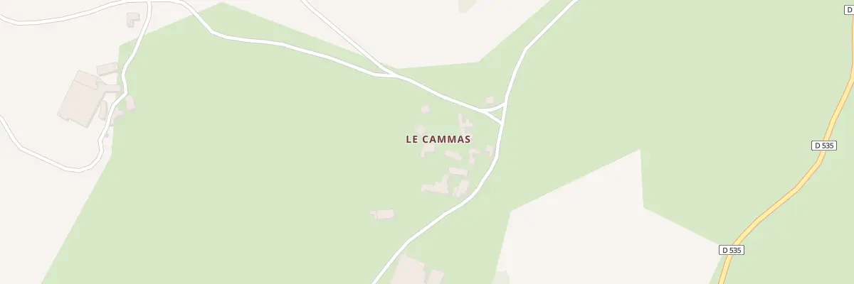 Plan du 5070 Le Cammas à Prades-Salars