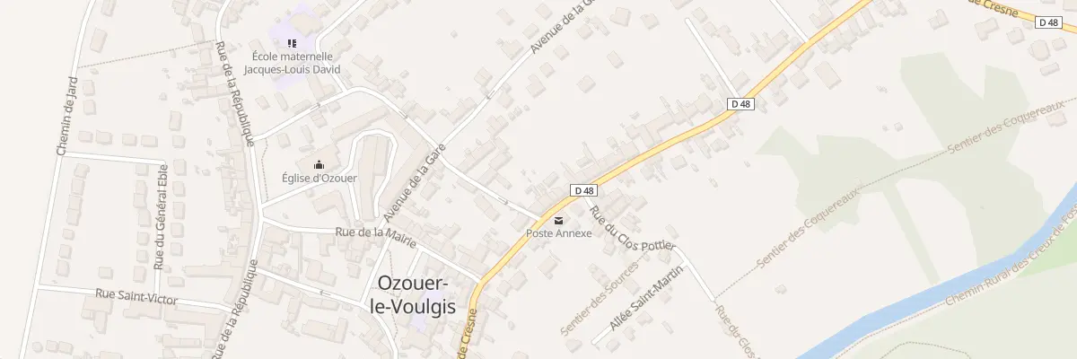 Plan du 41 Rue Jude de Crene à Ozouer-le-Voulgis
