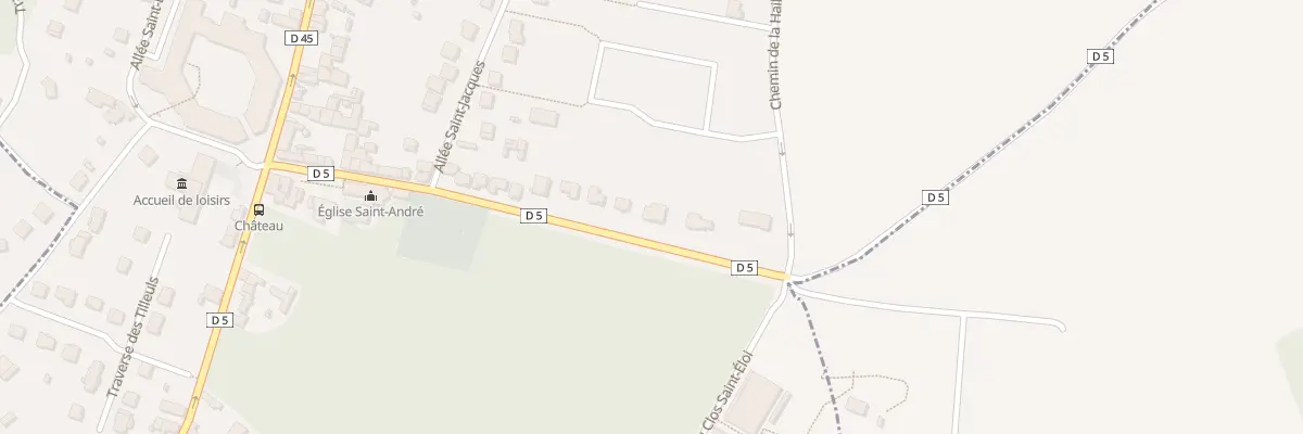 Plan du 29 Rue Louis Braille à Chalifert