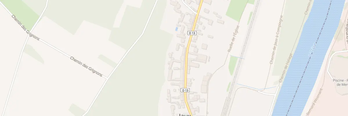Plan du 157 Rue de la République à Jaux