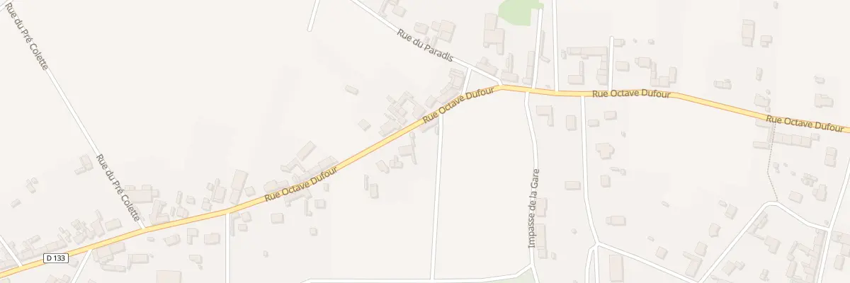 Plan du 32 Rue Octave Dufour à Beuvraignes