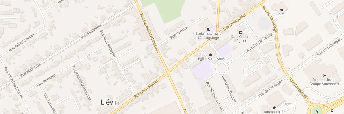Plan du 22 Rue Montgolfier à Liévin