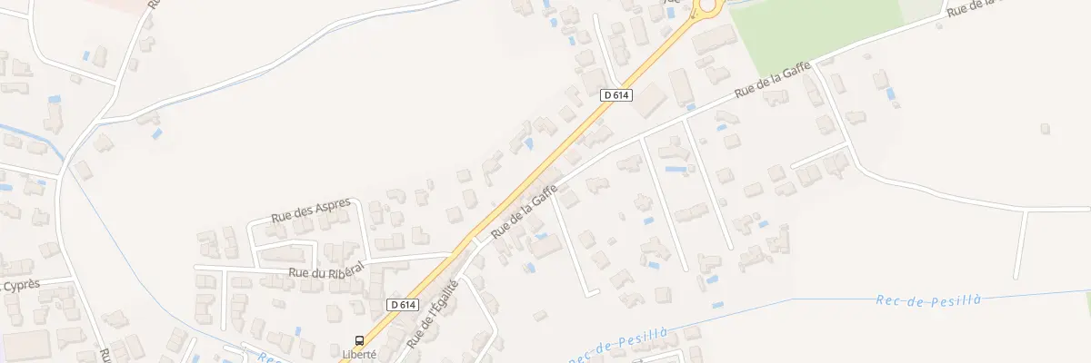 Plan du 9 Rue Cami de la Gaffe à Pézilla-la-Rivière