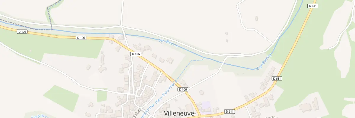 Plan du 6 Av du Pont Neuf à Villeneuve-les-Corbières
