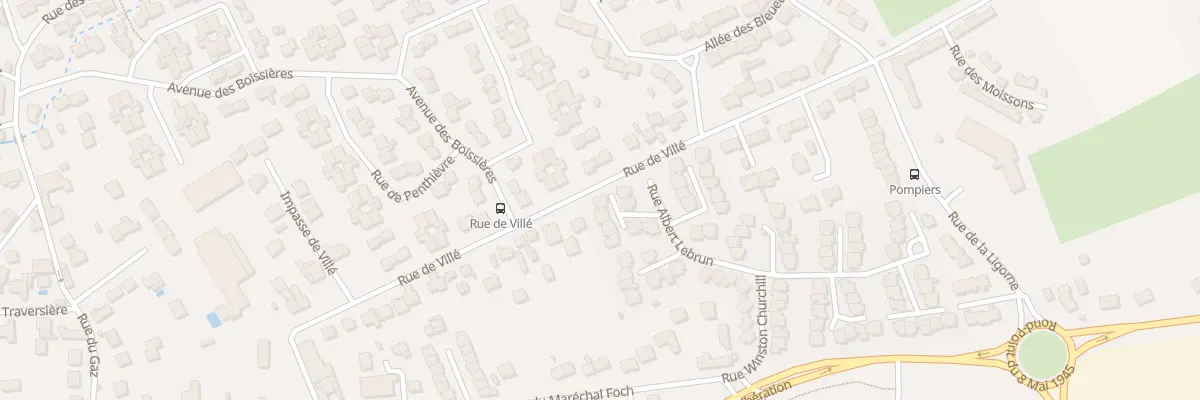 Plan du 6 Rue Albert Lebrun à Tournan-en-Brie