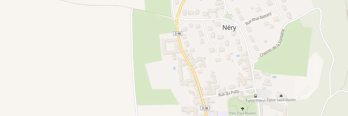 Plan du 20 Rue des Peupliers à Néry