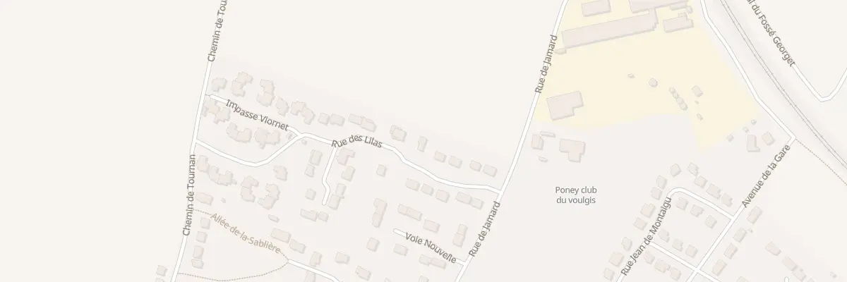 Plan du 10 Rue des Lilas à Ozouer-le-Voulgis