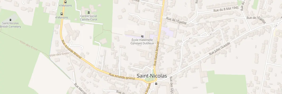 Plan du 21 Rue Raoul Briquet à Saint-Nicolas