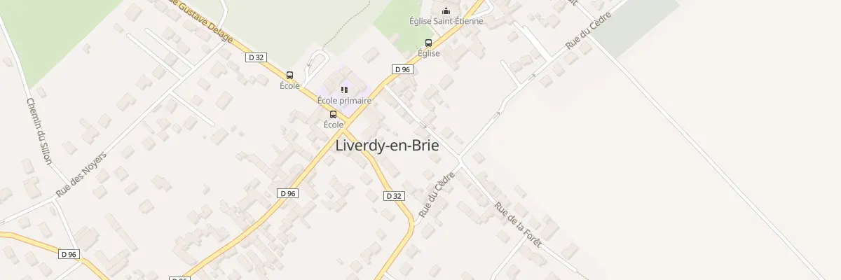 Plan du 3 Rue de la Forêt à Liverdy-en-Brie