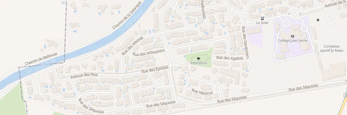 Plan du 17 Rue des Flamboyants au Soler