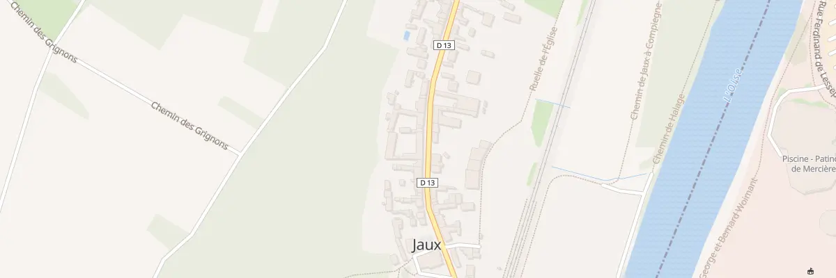 Plan du 119 Rue de la République à Jaux