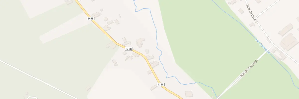 Plan du 112 Rte de Fontainebleau à Nonville