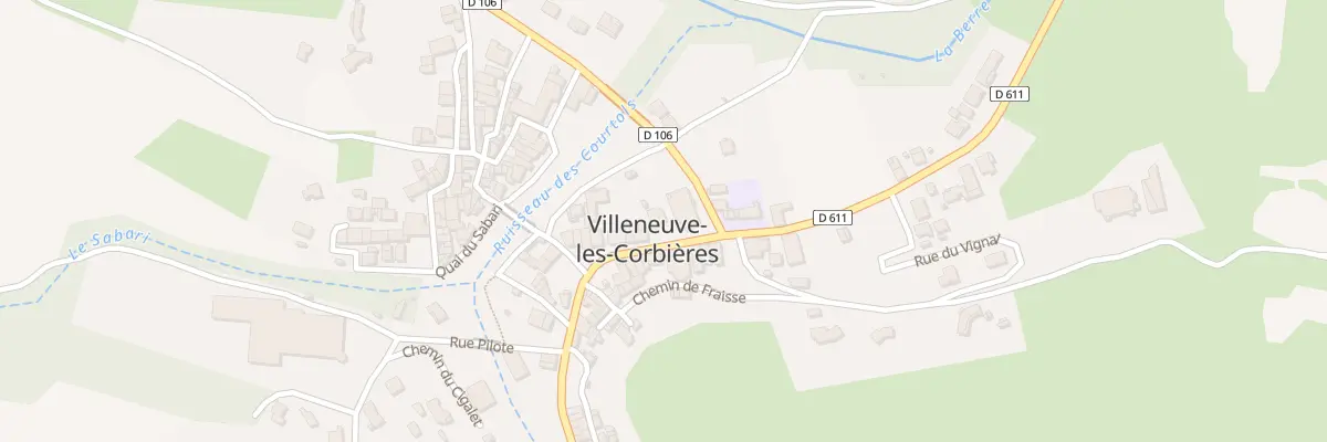 Plan du 26 Av des Hautes Corbières à Villeneuve-les-Corbières