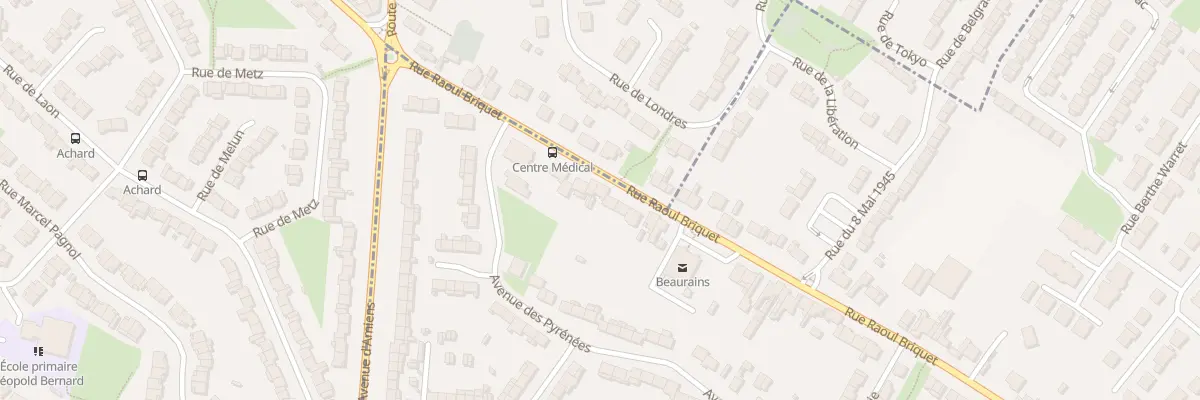 Plan du 91 Rue Raoul Briquet à Beaurains