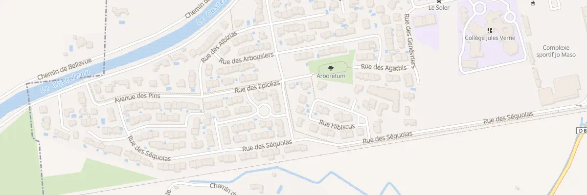 Plan du 25 Rue des Epicéas au Soler