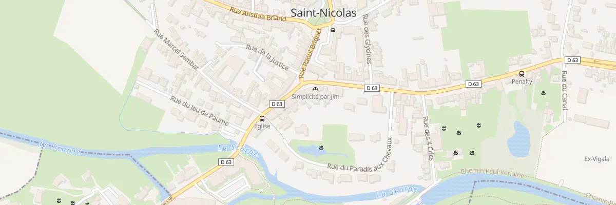Plan du 46 Rue Anatole France à Saint-Nicolas