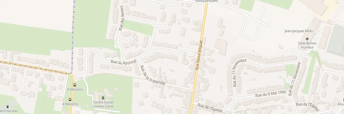 Plan du 40 Rue du Ryonval à Saint-Nicolas