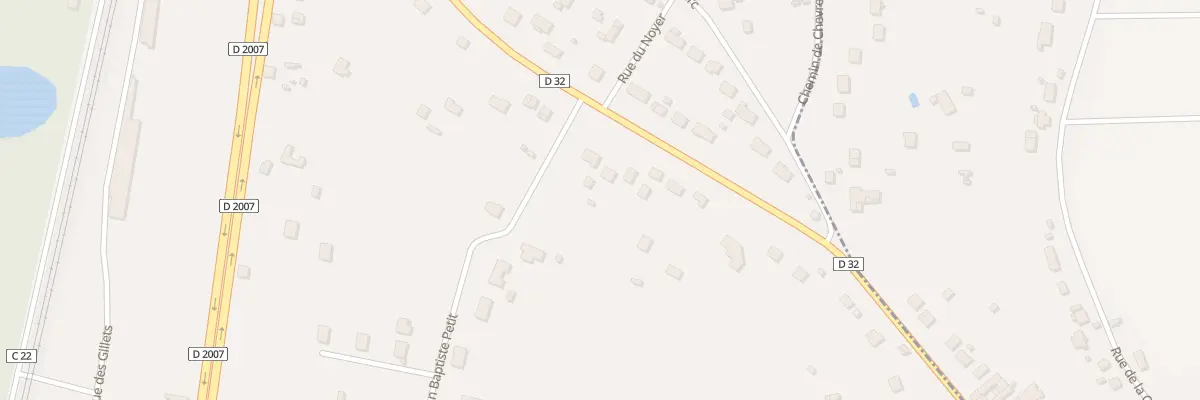 Plan du 32 Rue Jean Moulin à Fontenay-sur-Loing