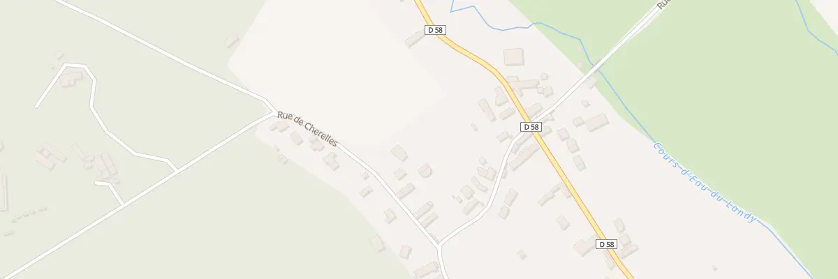 Plan du 22 Rue de Cherelles à Nonville