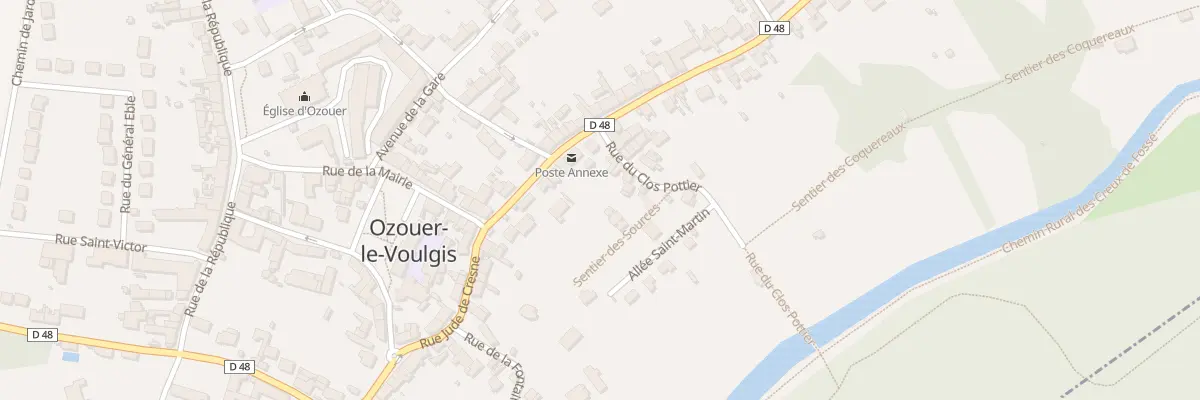 Plan du 48B Rue Jude de Crene à Ozouer-le-Voulgis