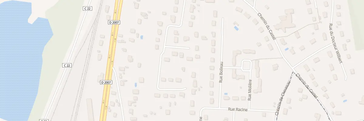 Plan du 25 Rue des Vergers à Fontenay-sur-Loing