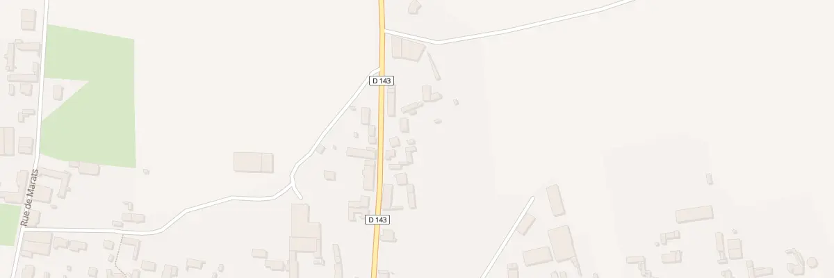 Plan du 8 Rue de Chuignes à Foucaucourt-en-Santerre