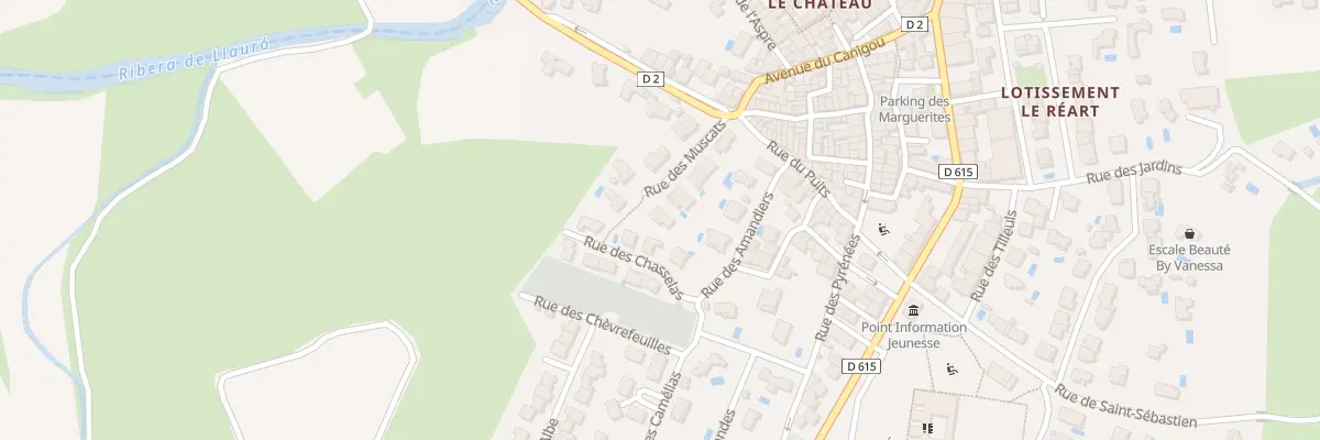Plan du 9 Rue des Muscats à Fourques