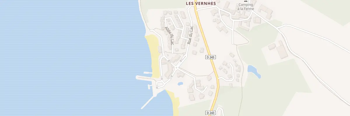 Plan du 20A Rue du Lac - Les Vernhes à Salles-Curan