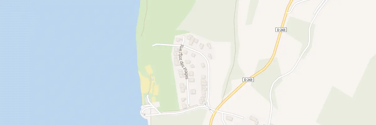 Plan du 33 Lot Ilot des Plages - Vernhes à Salles-Curan