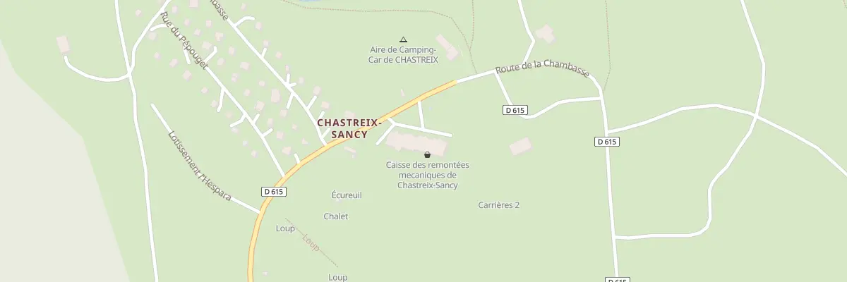 Plan du 5359 Chastreix Sancy à Chastreix