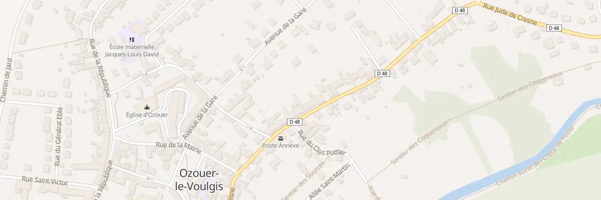Plan du 51 Rue Jude de Crene à Ozouer-le-Voulgis