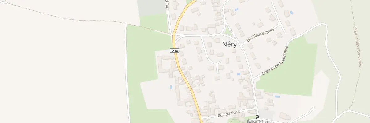 Plan du 11 Rue des Peupliers à Néry