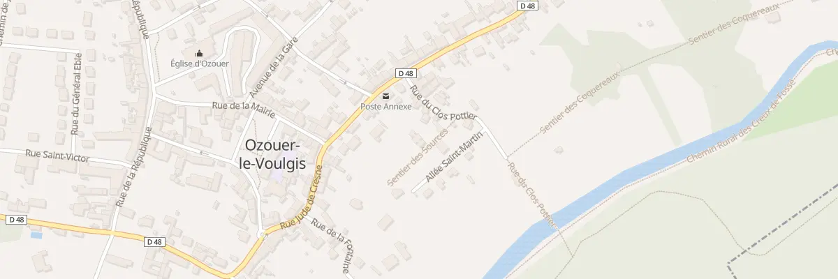 Plan du 8T Rue du Clos Pottier à Ozouer-le-Voulgis