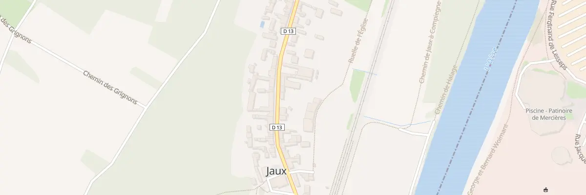 Plan du 126 Rue de la République à Jaux
