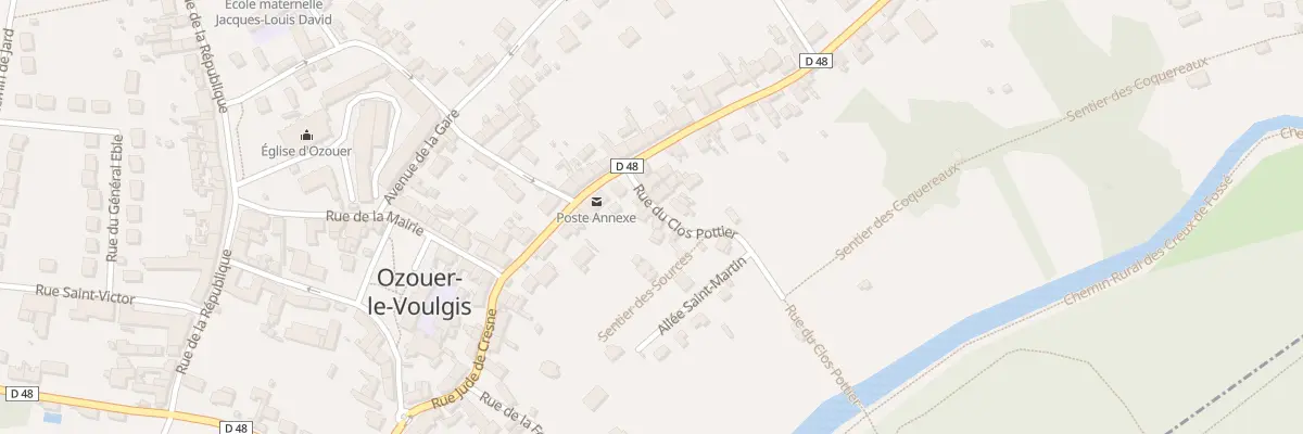 Plan du 6 Rue du Clos Pottier à Ozouer-le-Voulgis