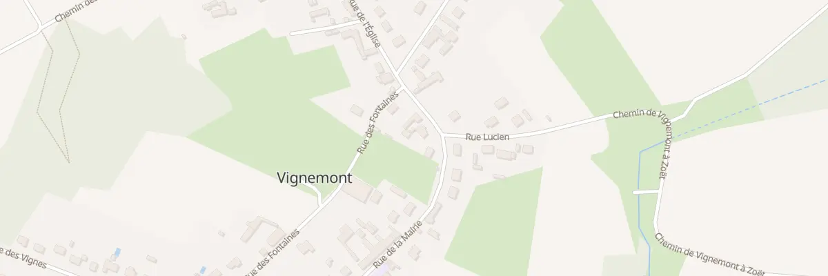 Plan du 259 Rue de la Mairie à Vignemont