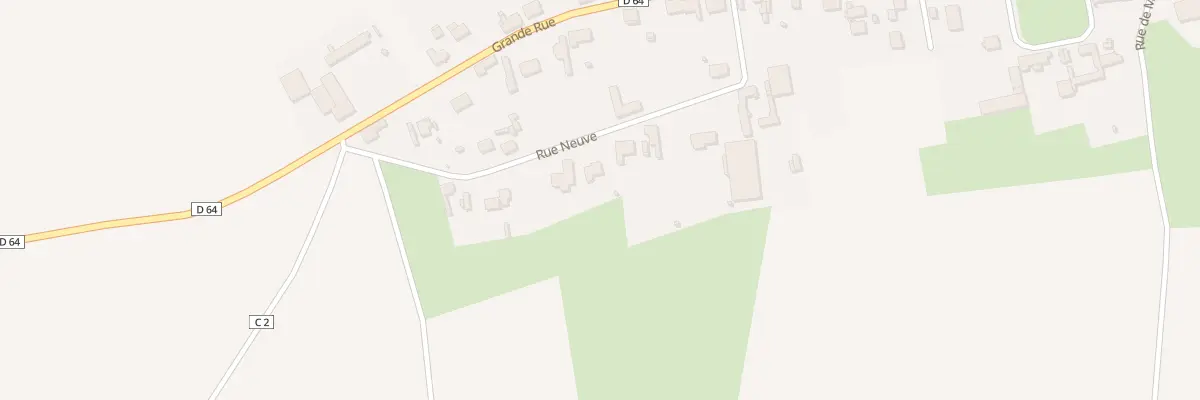 Plan du 10 Rue Neuve à Montauban-de-Picardie