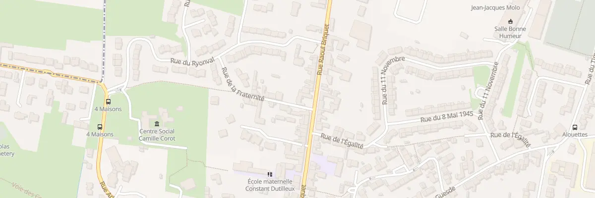 Plan du 51 Rue Raoul Briquet à Saint-Nicolas