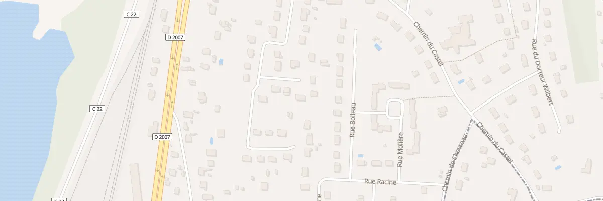 Plan du 23 Rue des Vergers à Fontenay-sur-Loing