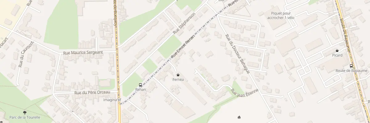 Plan du 40 Rue Ernest Renan à Achicourt