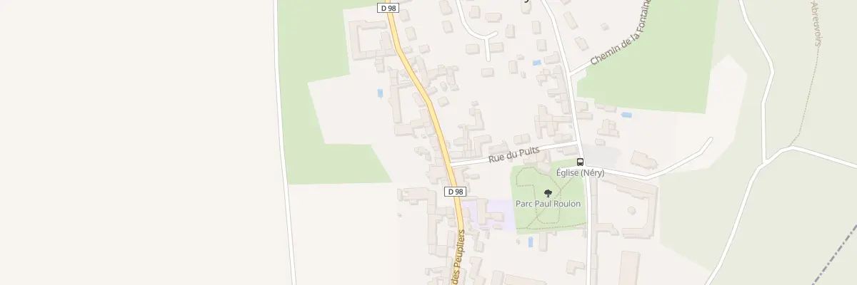 Plan du 30 Rue des Peupliers à Néry