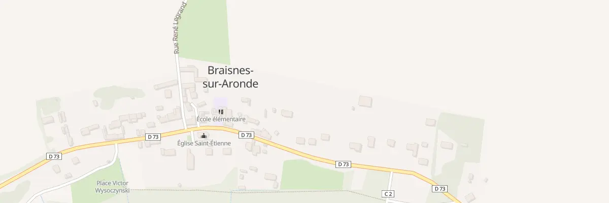 Plan du 51 Rue Principale à Braisnes-sur-Aronde