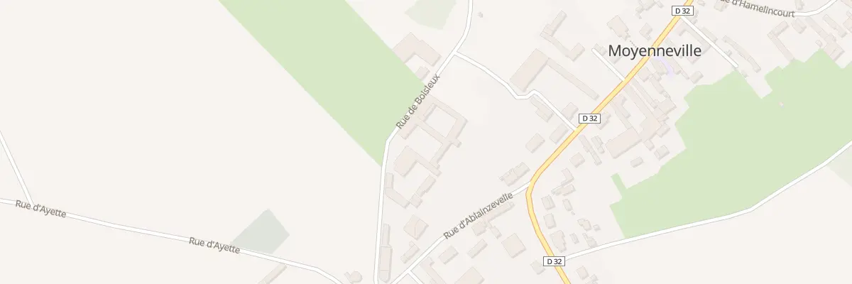 Plan du 3 Rue de Boisleux à Moyenneville